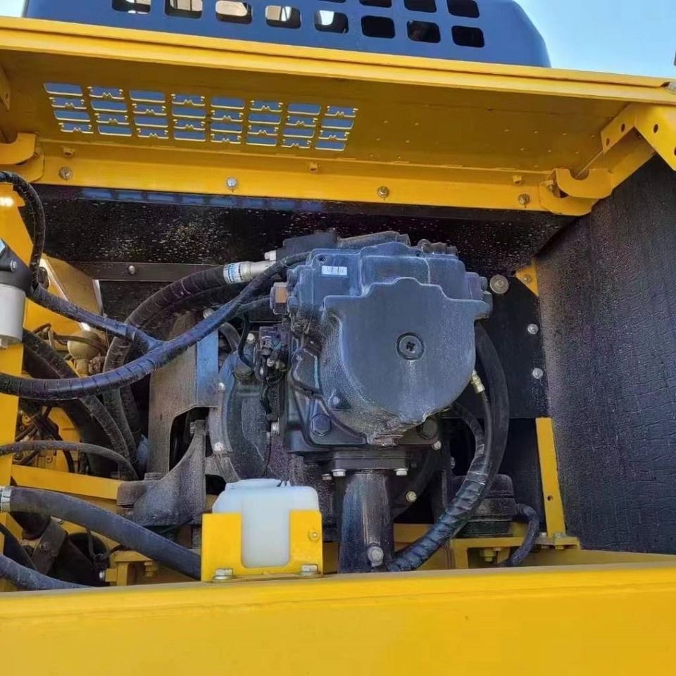 2023 Komatsu PC450 crawler excavator engine compartment view