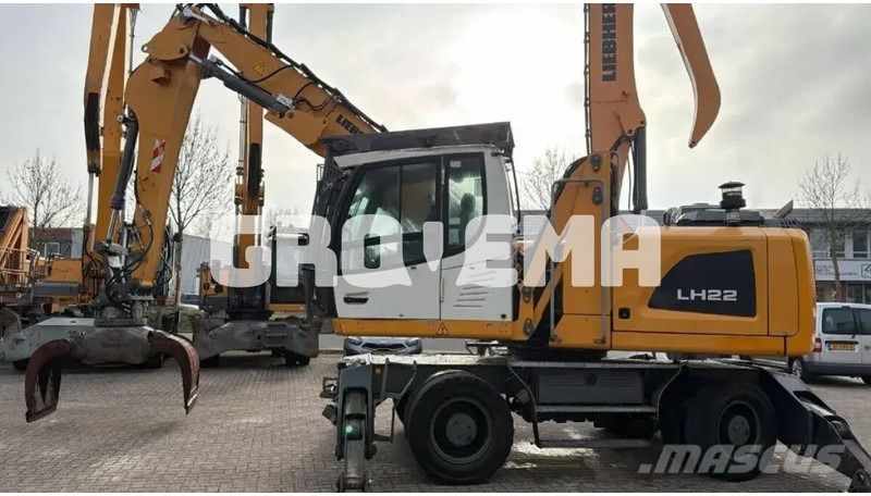 2020 Liebherr LH22 M material handler, side view
