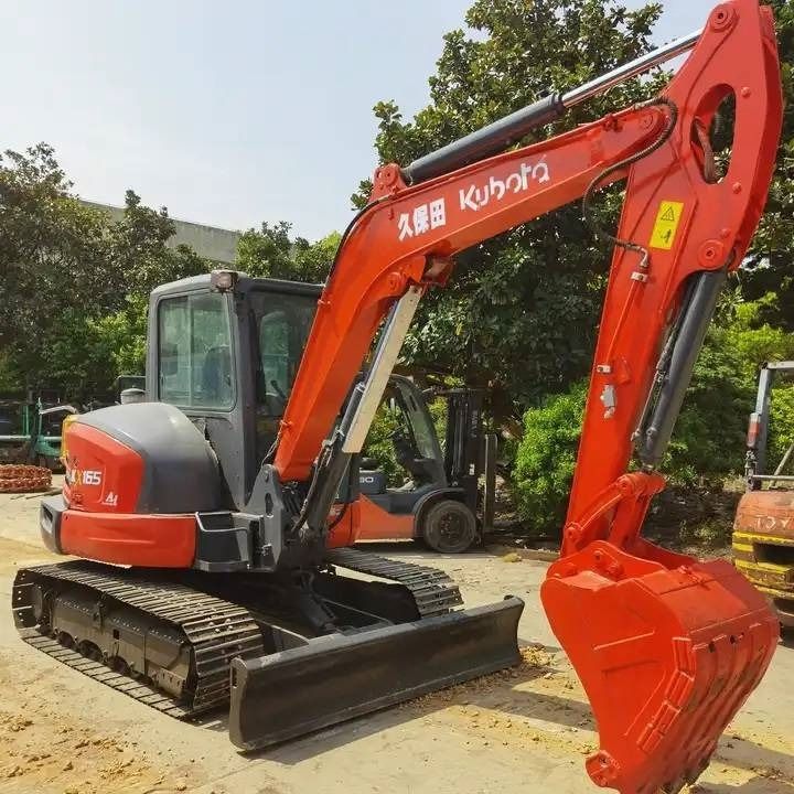 2024 Kubota KX165-5 mini excavator, side view 2024 Kubota KX165-5 mini excavator, side view
