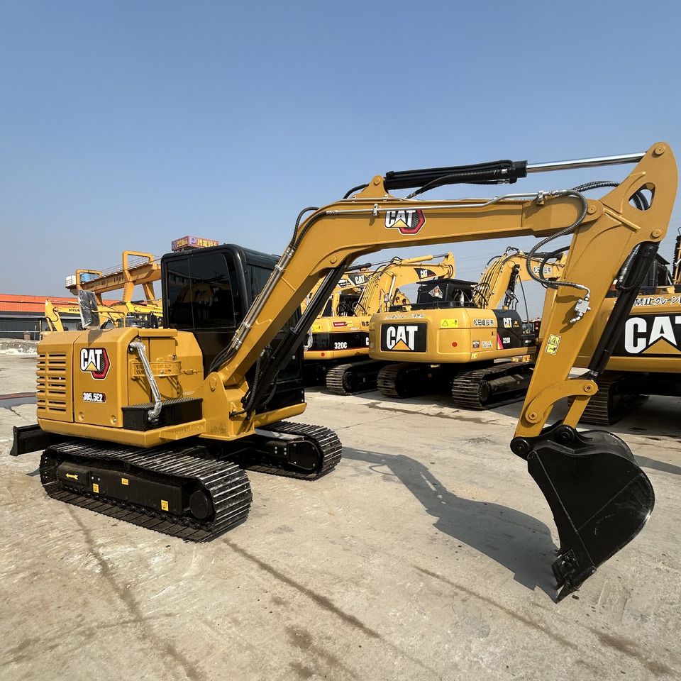 2023 Caterpillar 305.5E2 mini excavator, side view