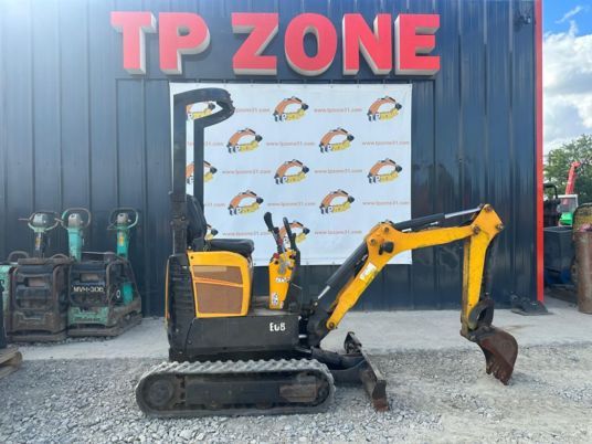 2018 Bobcat E08 mini excavator, side view 2018 Bobcat E08 mini excavator, side view