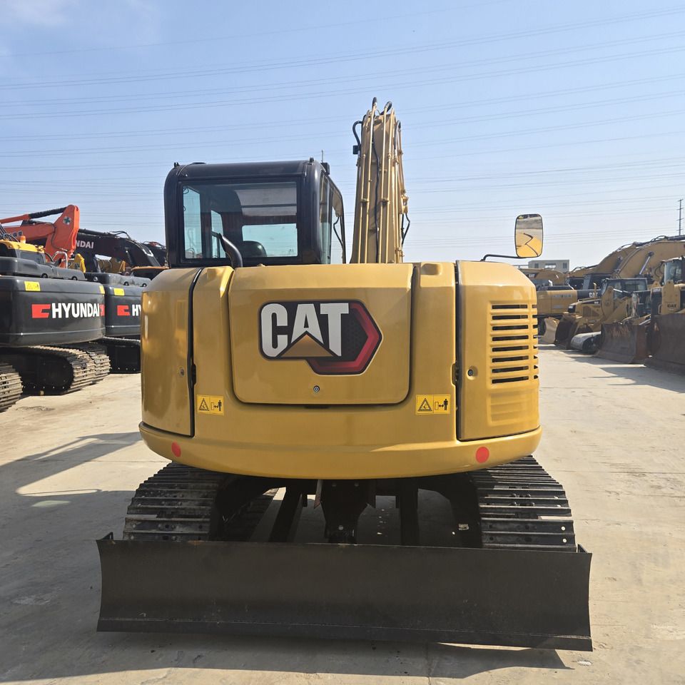 2022 Caterpillar 308.5E2 mini excavator, rear view 2022 Caterpillar 308.5E2 mini excavator, rear view