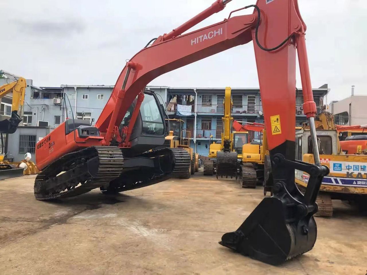 2020 Hitachi ZX210 crawler excavator, side view 2020 Hitachi ZX210 crawler excavator, side view
