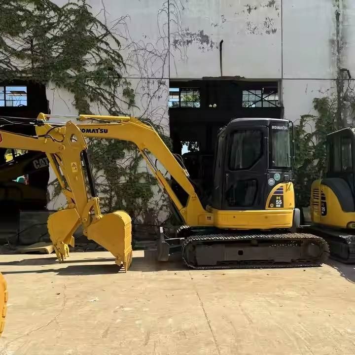 2023 Komatsu PC-55MR mini excavator side view