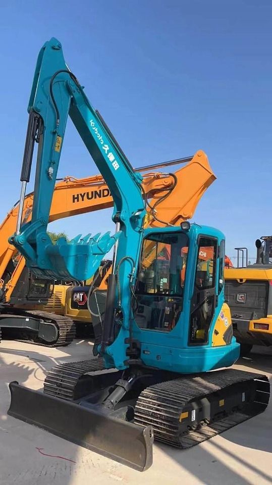 2023 Kubota KX161 mini excavator, front three-quarter view