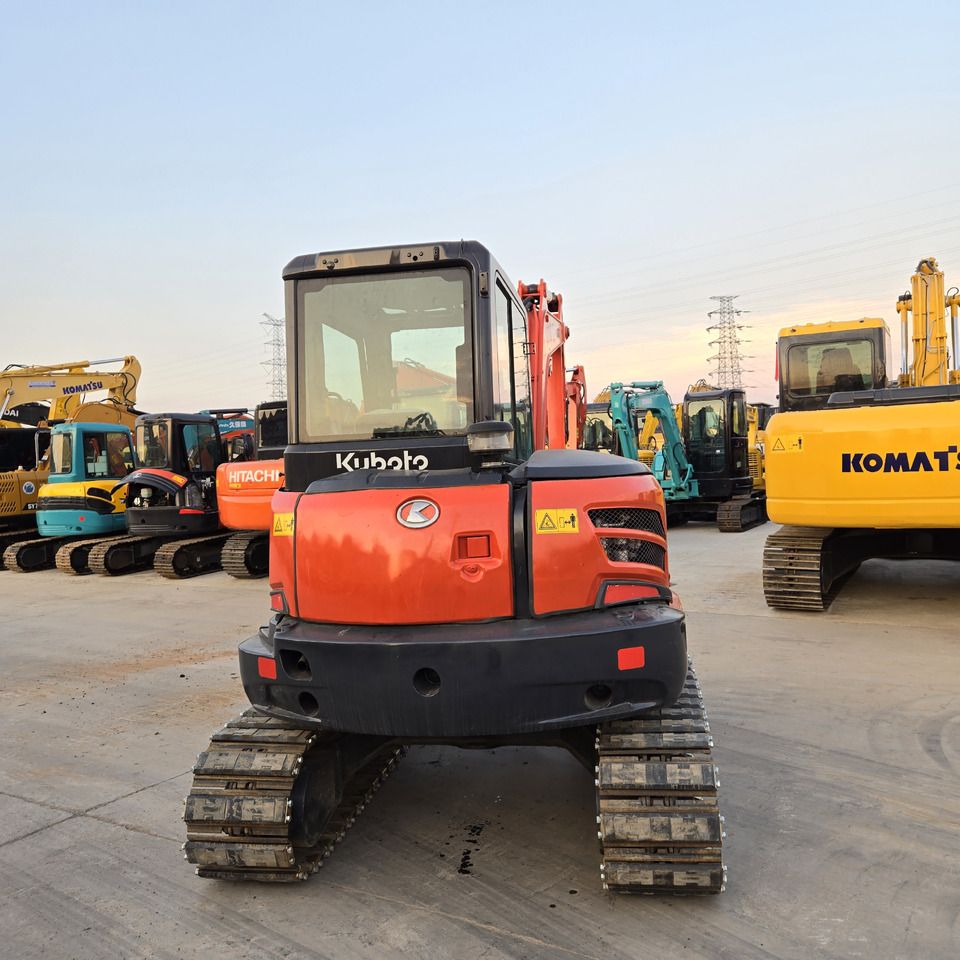 2023 Kubota KX165 mini excavator, rear view
