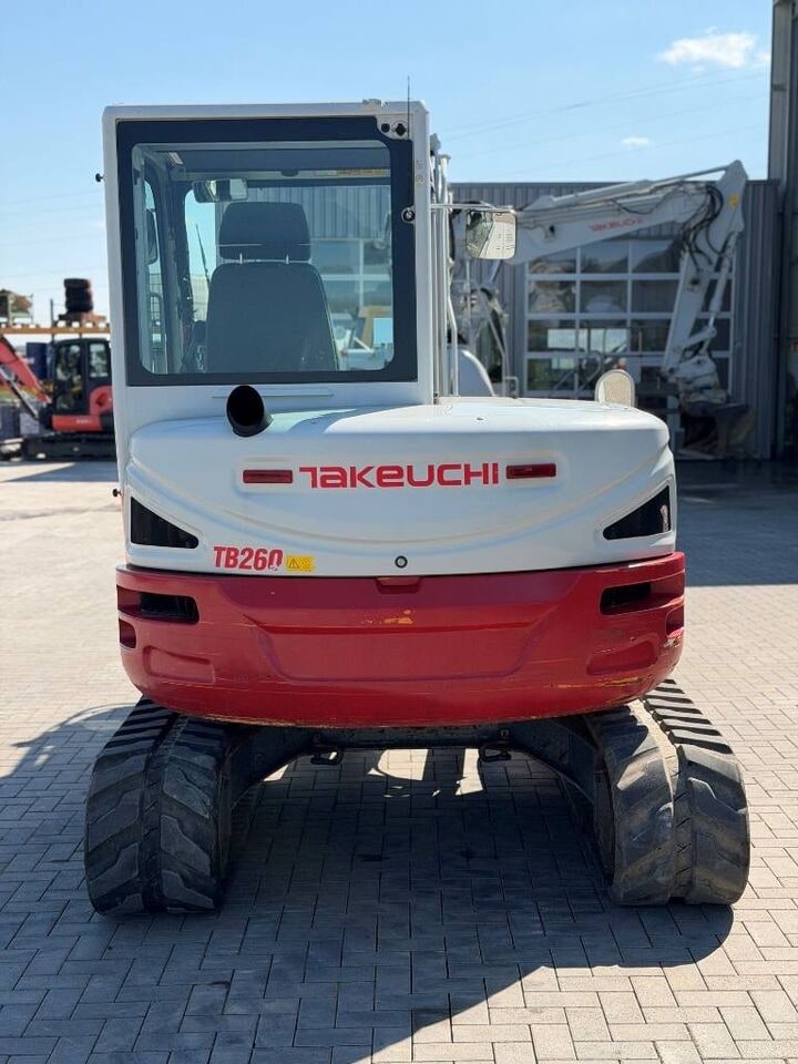 2017 Takeuchi TB260 mini excavator, rear view 2017 Takeuchi TB260 mini excavator, rear view