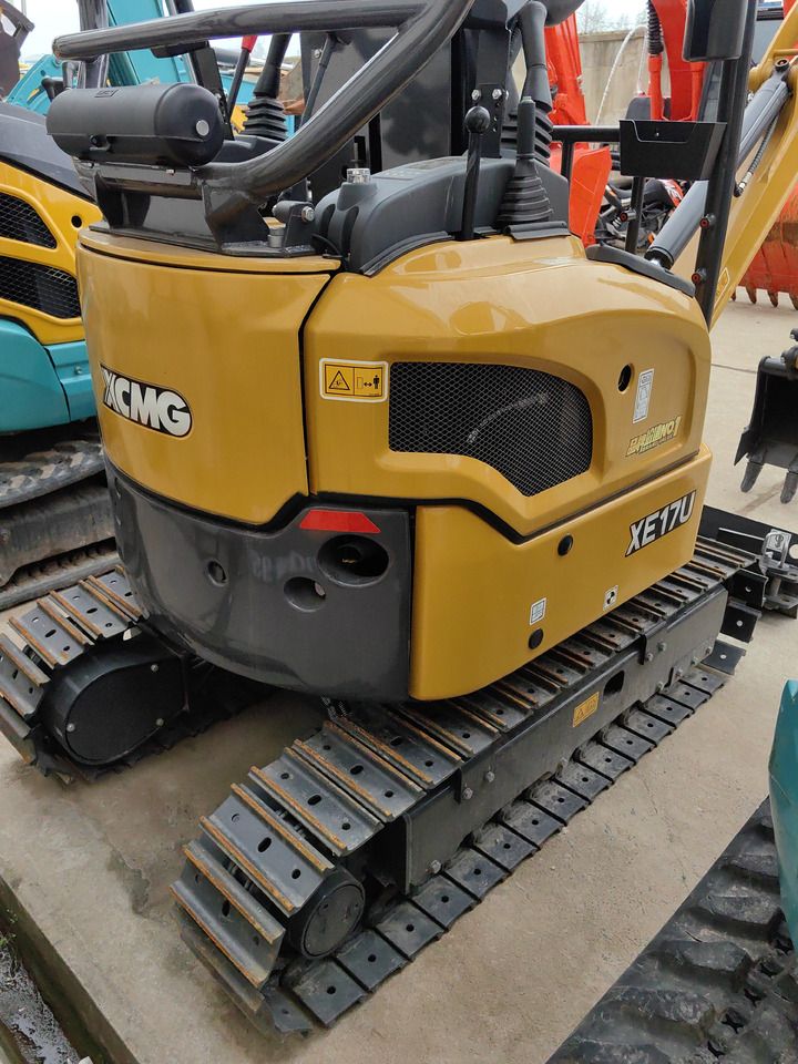 2026 XCMG XE17U mini excavator rear view
