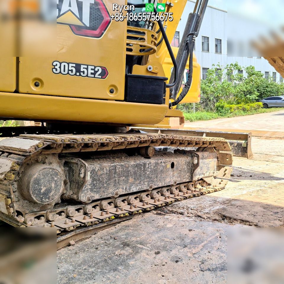 2022 Caterpillar 305.5E2 mini excavator side view 2022 Caterpillar 305.5E2 mini excavator side view