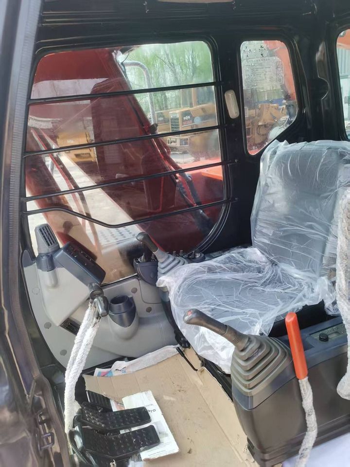 2016 Hitachi ZX120 crawler excavator interior view