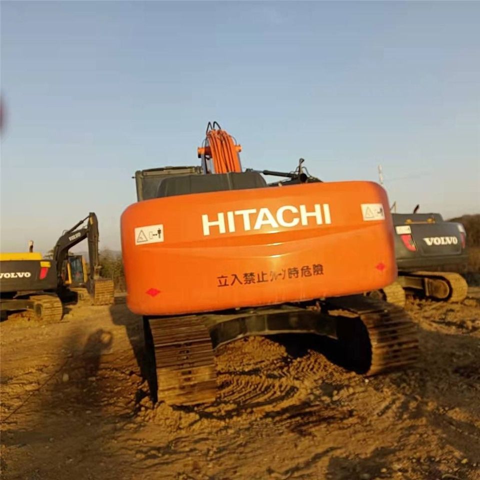 2023 Hitachi ZX210 crawler excavator, rear view 2023 Hitachi ZX210 crawler excavator, rear view