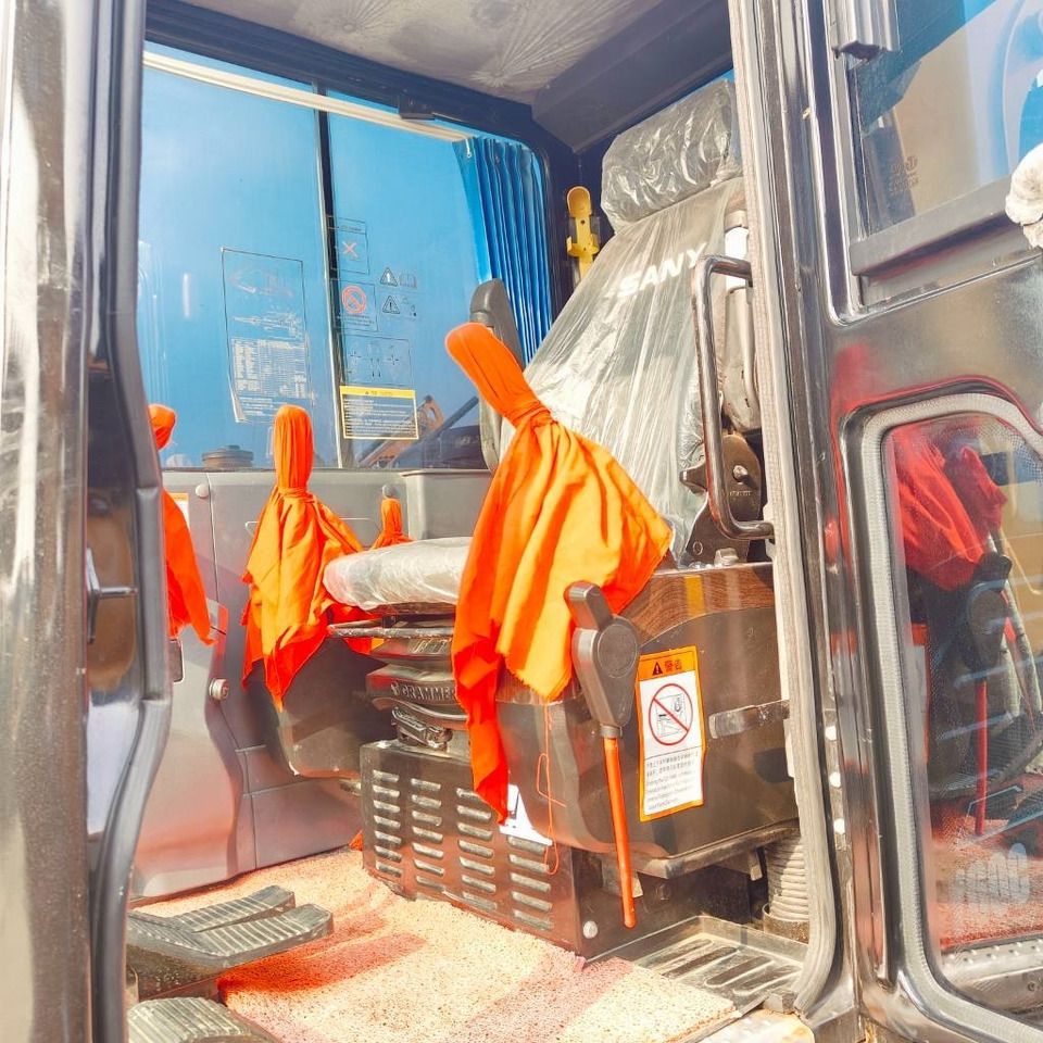 2024 Sany SY60C mini excavator interior cab view 2024 Sany SY60C mini excavator interior cab view