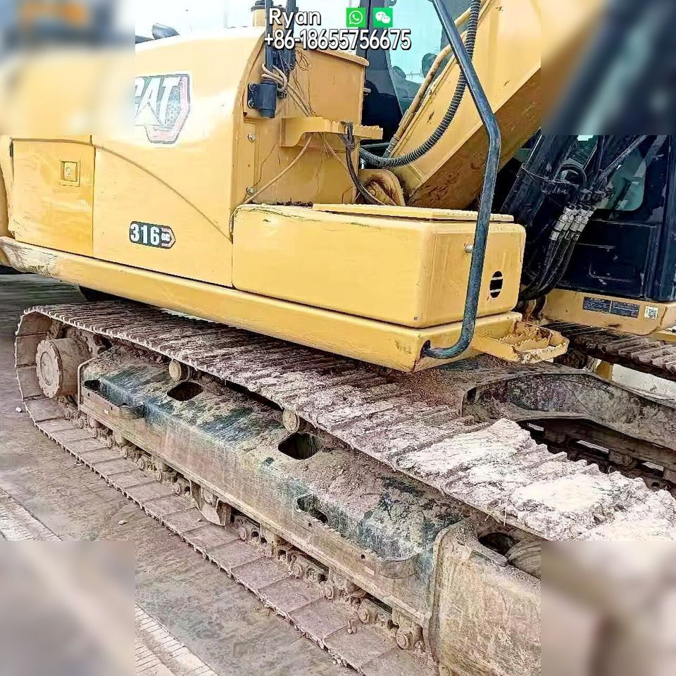 2024 Caterpillar 316GC crawler excavator side view