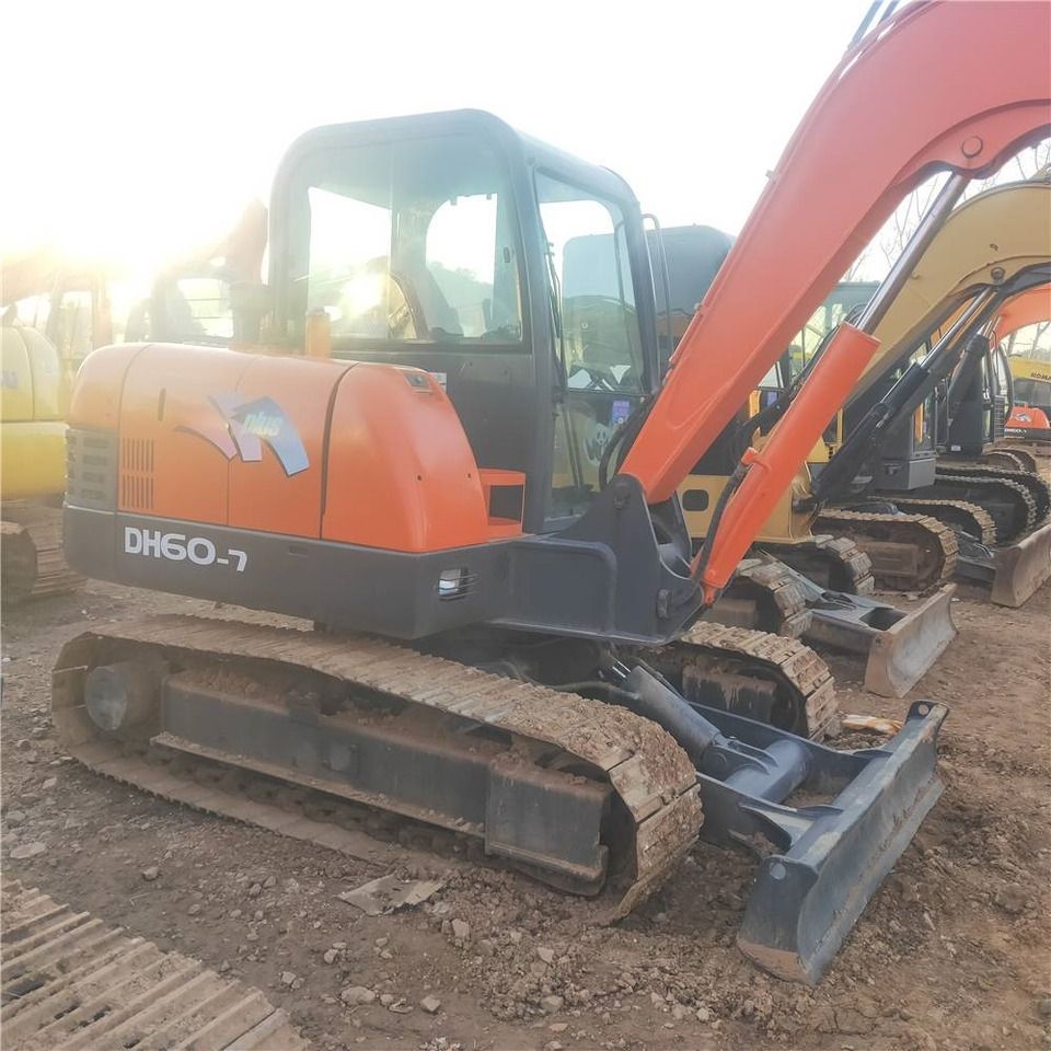 2023 Doosan DH60-7 mini excavator, side view 2023 Doosan DH60-7 mini excavator, side view