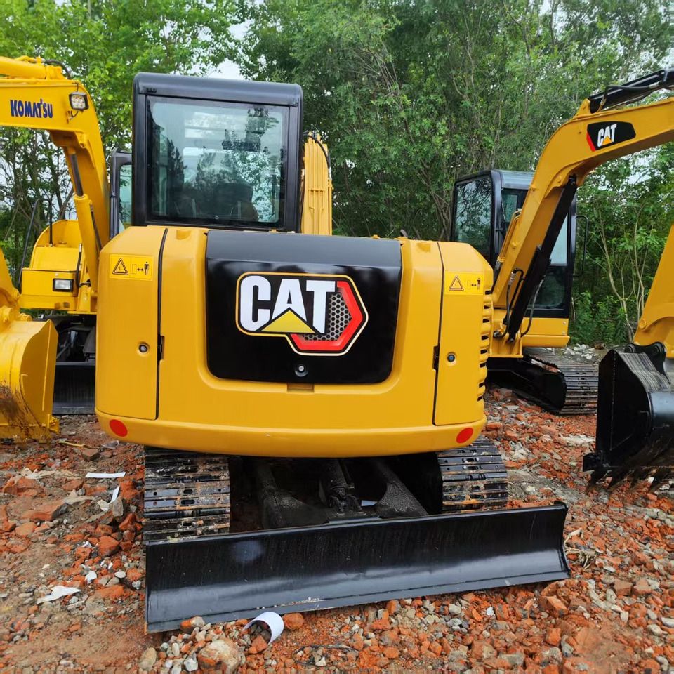 2023 Caterpillar 303.5 mini excavator rear view 2023 Caterpillar 303.5 mini excavator rear view