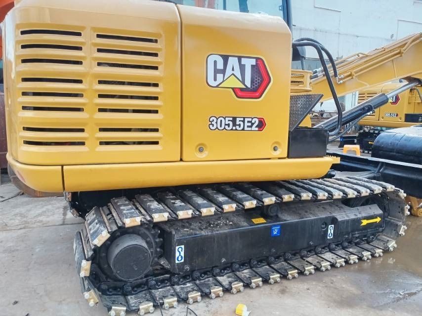 2025 Caterpillar 305.5E2 mini excavator side view 2025 Caterpillar 305.5E2 mini excavator side view