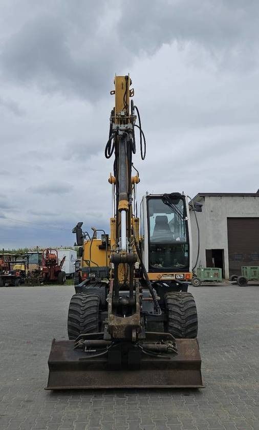 2010 Liebherr A314 wheel excavator, front view