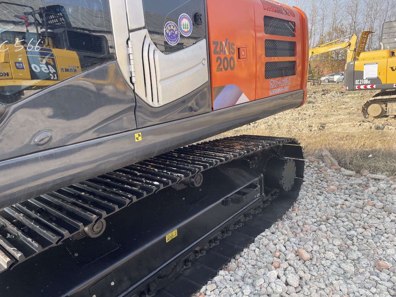 2024 Hitachi Zaxis 200 crawler excavator side view