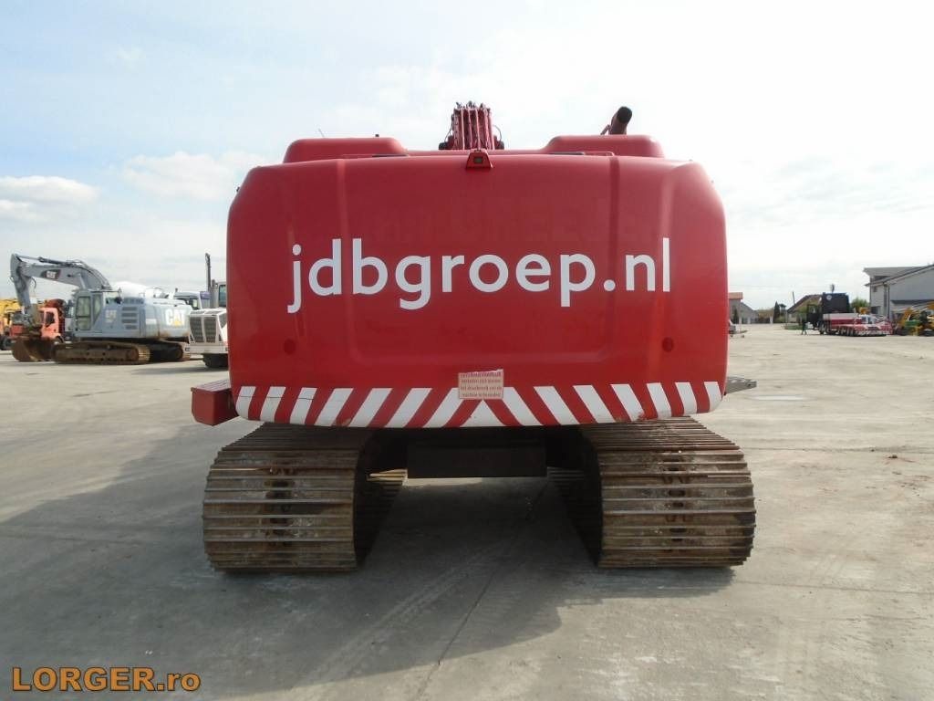 2013 Caterpillar 320EL crawler excavator rear view 2013 Caterpillar 320EL crawler excavator rear view