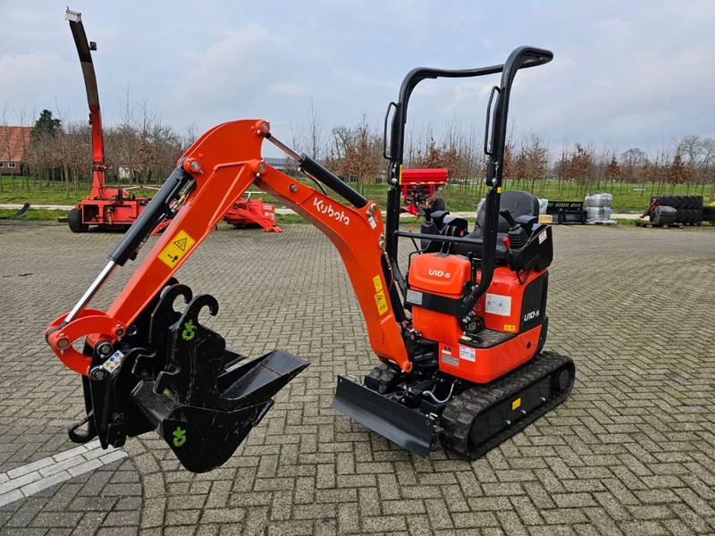 2026 Kubota U10-5 mini excavator, side view