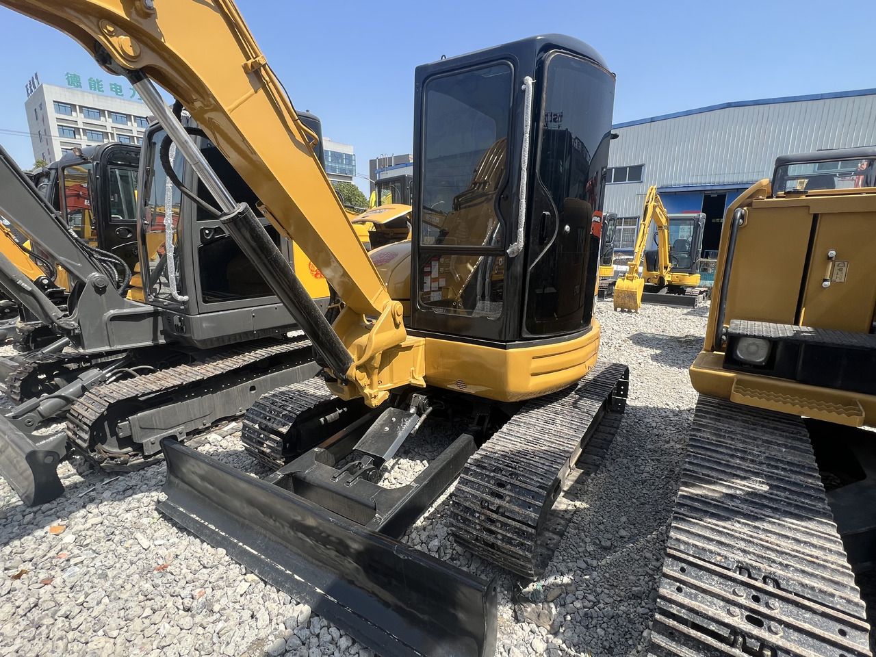 2024 Caterpillar 304CR mini excavator, front three-quarter view 2024 Caterpillar 304CR mini excavator, front three-quarter view