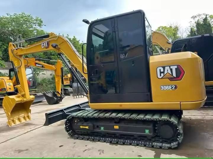 2020 Caterpillar 306E2 mini excavator, side view 2020 Caterpillar 306E2 mini excavator, side view