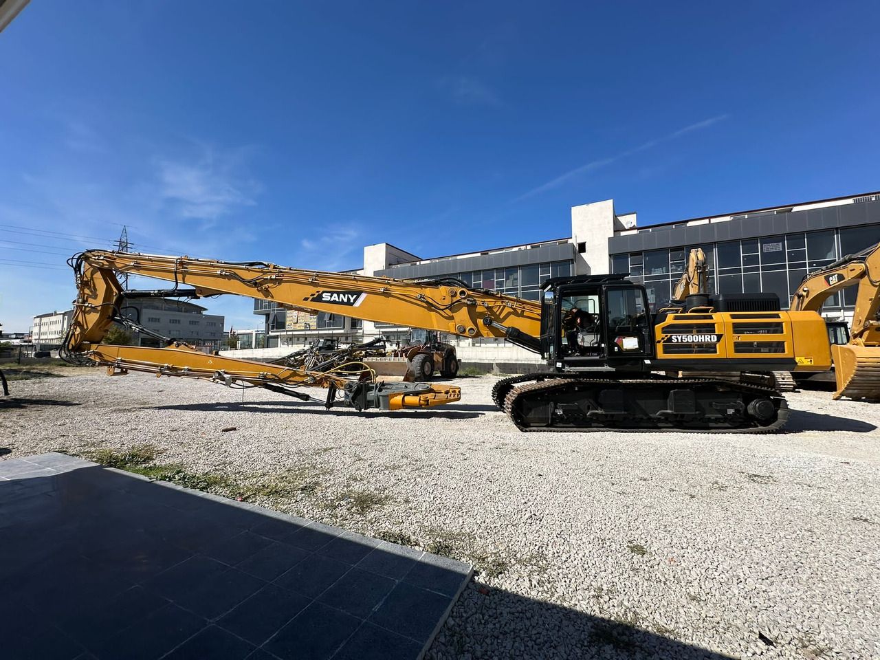 2019 Sany SY500HRD crawler excavator side view