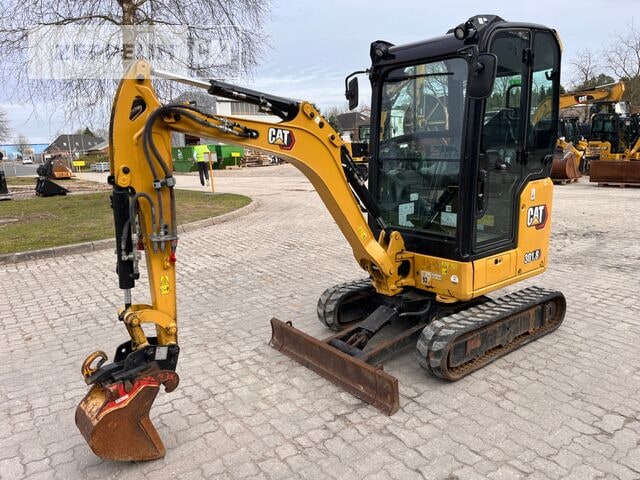 2021 Caterpillar 301.8-05A mini excavator, side view