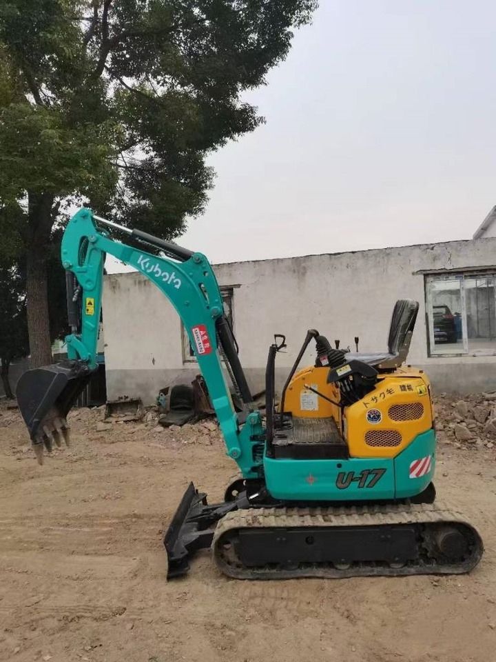 2023 Kubota U17 mini excavator side view 2023 Kubota U17 mini excavator side view