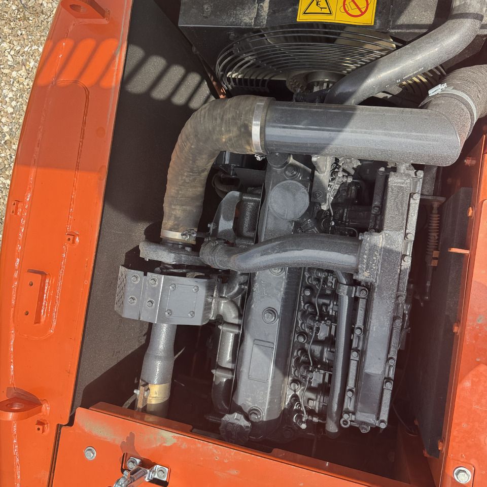 2023 Doosan DX150LC crawler excavator engine compartment view 2023 Doosan DX150LC crawler excavator engine compartment view