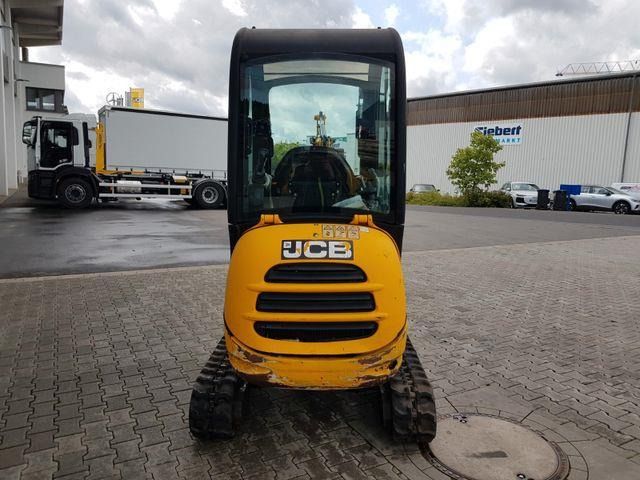 2011 JCB 8018 mini excavator, rear view 2011 JCB 8018 mini excavator, rear view