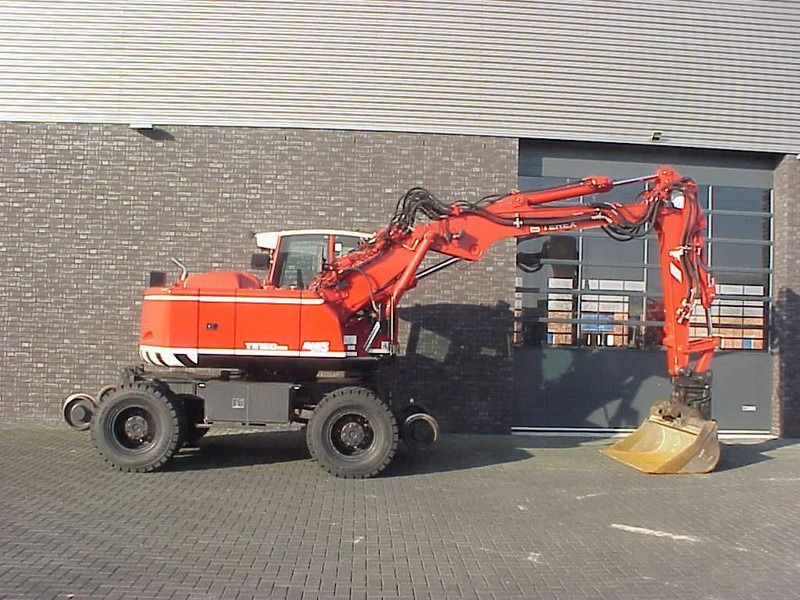 2009 Terex TW160SR wheel excavator side view