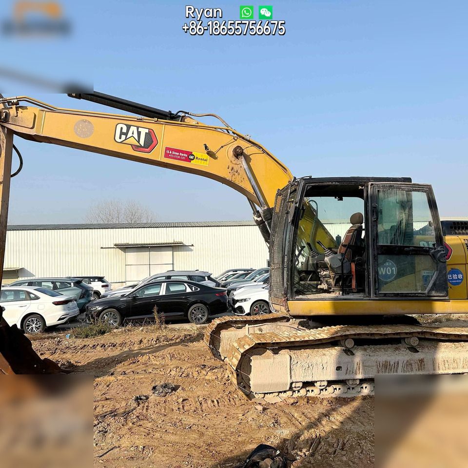 2024 Caterpillar 323 crawler excavator side view 2024 Caterpillar 323 crawler excavator side view