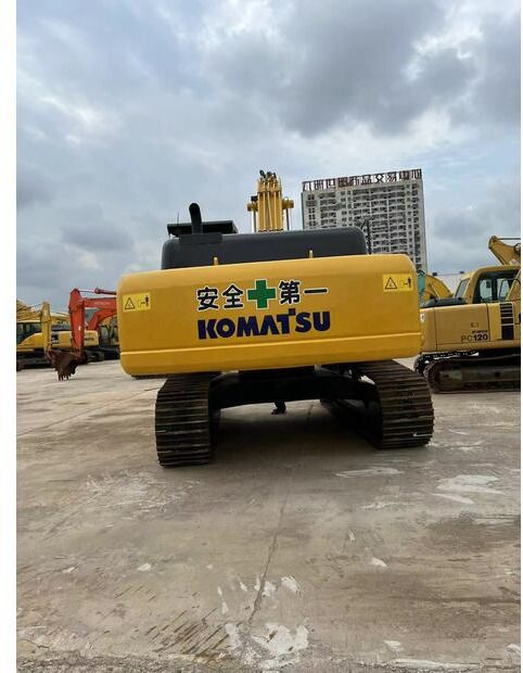 2020 Komatsu PC350 crawler excavator rear view