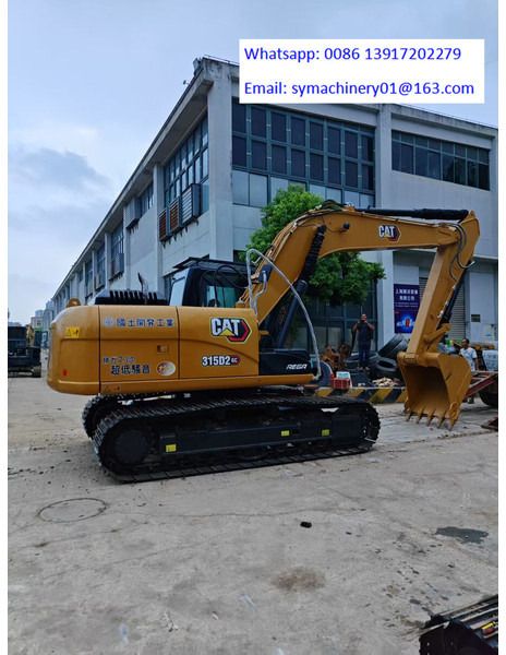2024 Caterpillar 315D2GC crawler excavator, side profile view 2024 Caterpillar 315D2GC crawler excavator, side profile view