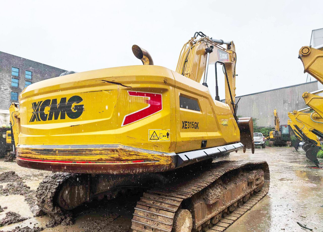 2024 XCMG XE315GK crawler excavator, rear three-quarter view 2024 XCMG XE315GK crawler excavator, rear three-quarter view