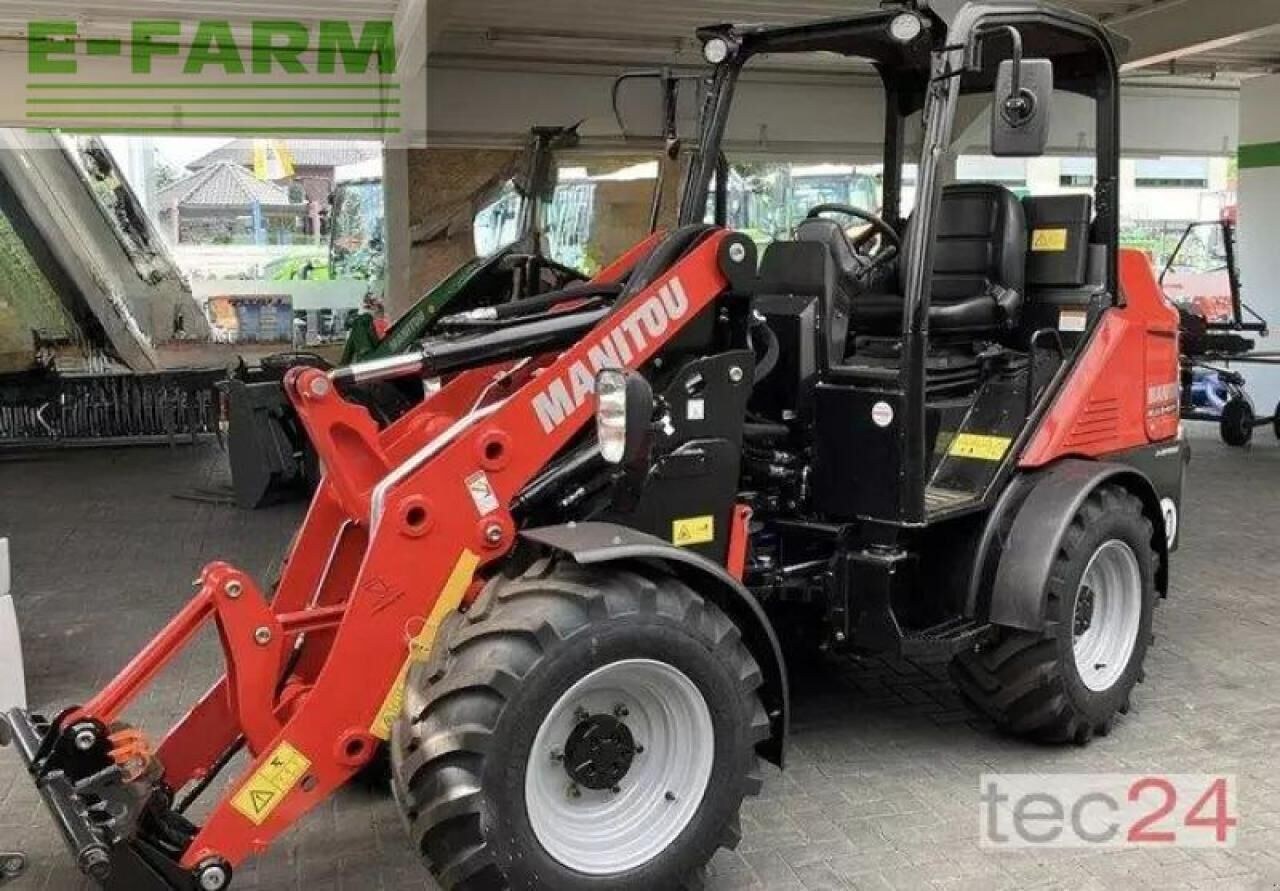2022 Manitou MLA 5-60 HZ mini excavator, front three-quarter view 2022 Manitou MLA 5-60 HZ mini excavator, front three-quarter view