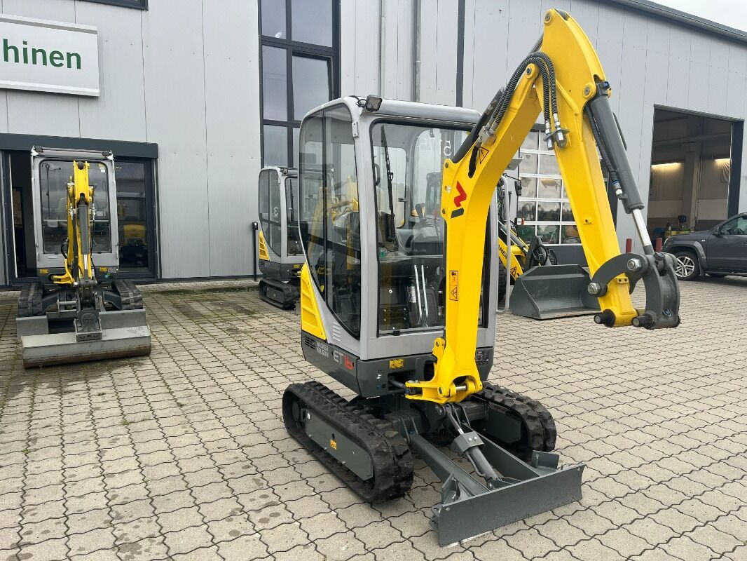 2023 Wacker Neuson ET16 mini excavator, front three-quarter view