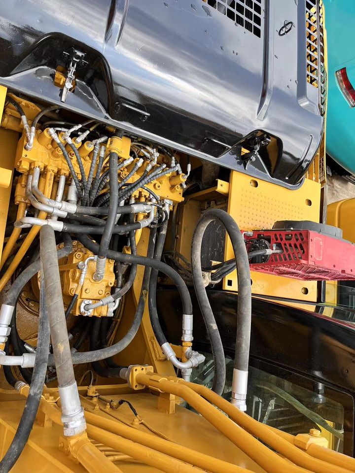 2024 Caterpillar 329D crawler excavator engine compartment view