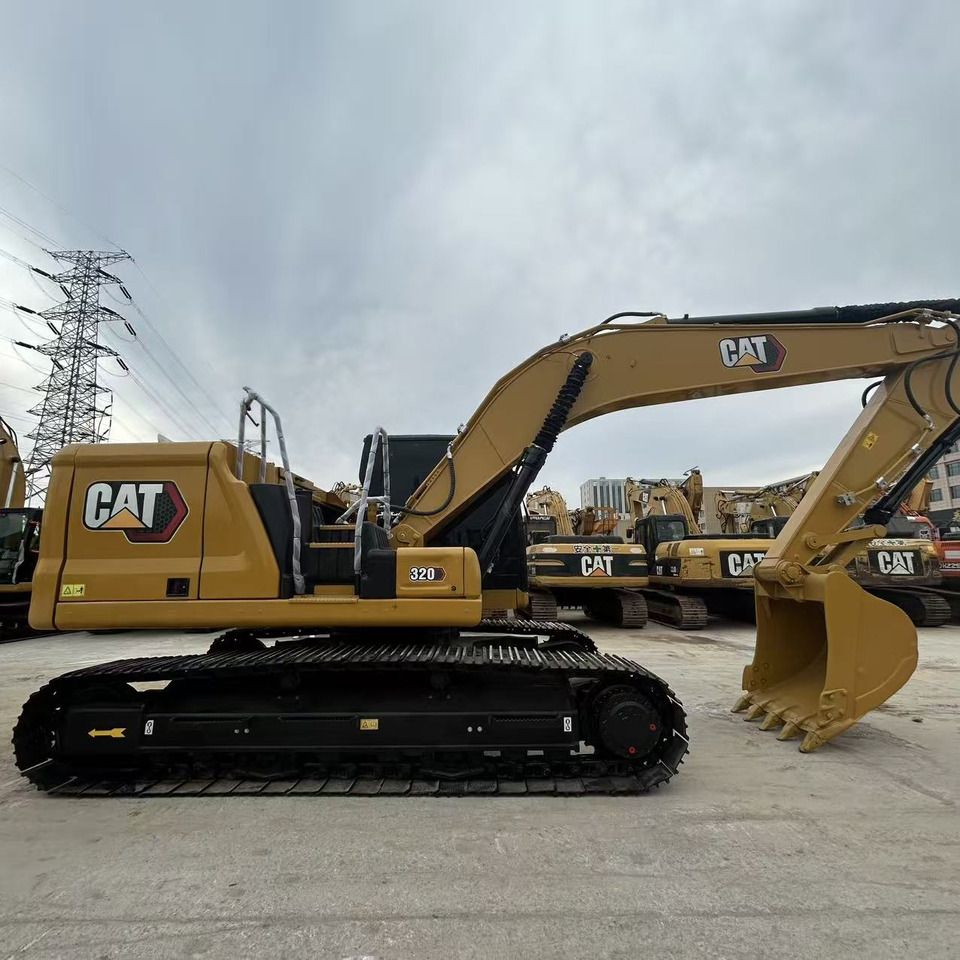 2023 Caterpillar 320 excavator side view