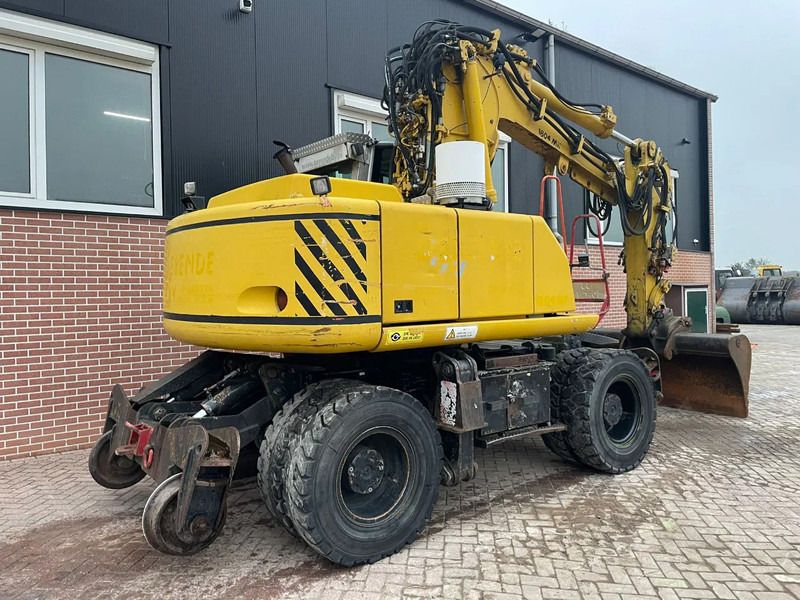 2005 Atlas 1604K wheel excavator, rear three-quarter view 2005 Atlas 1604K wheel excavator, rear three-quarter view