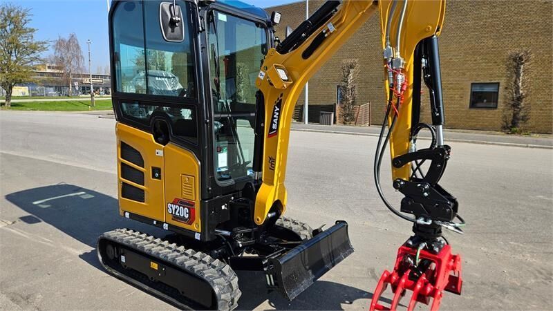 2026 Sany SY20C mini excavator, side view 2026 Sany SY20C mini excavator, side view