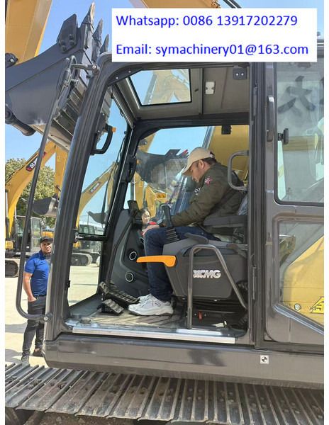 2026 XCMG XE135GA crawler excavator cab interior view 2026 XCMG XE135GA crawler excavator cab interior view