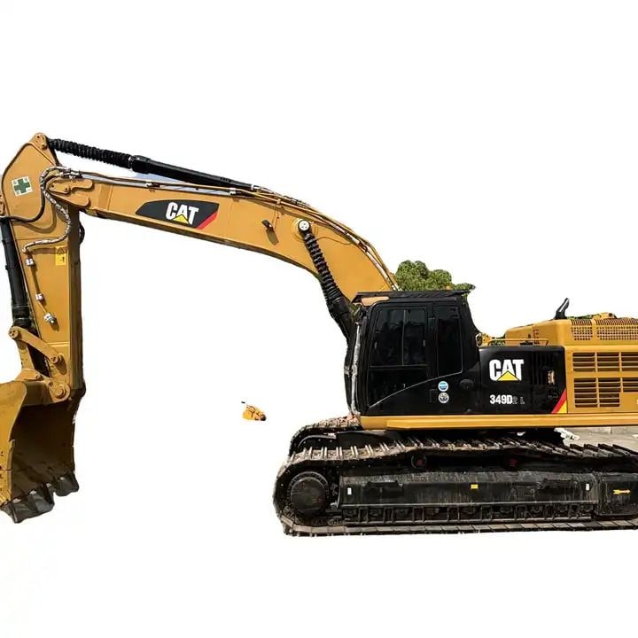 2022 Caterpillar 349D2 L crawler excavator, side view