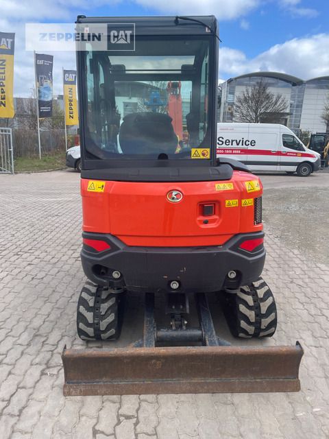 2023 Kubota KX030 mini excavator rear view