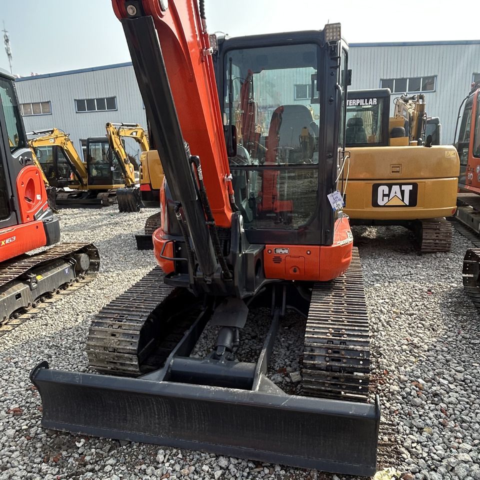 2023 Kubota KX165 mini excavator, front view with blade 2023 Kubota KX165 mini excavator, front view with blade