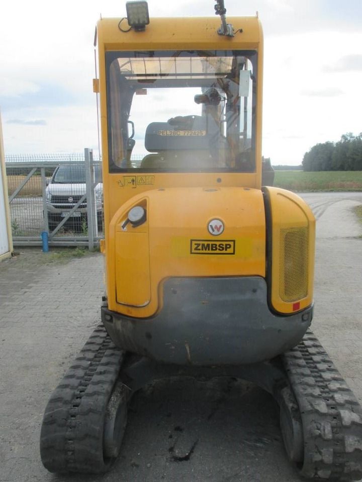 2014 Wacker Neuson EZ28 mini excavator, rear view