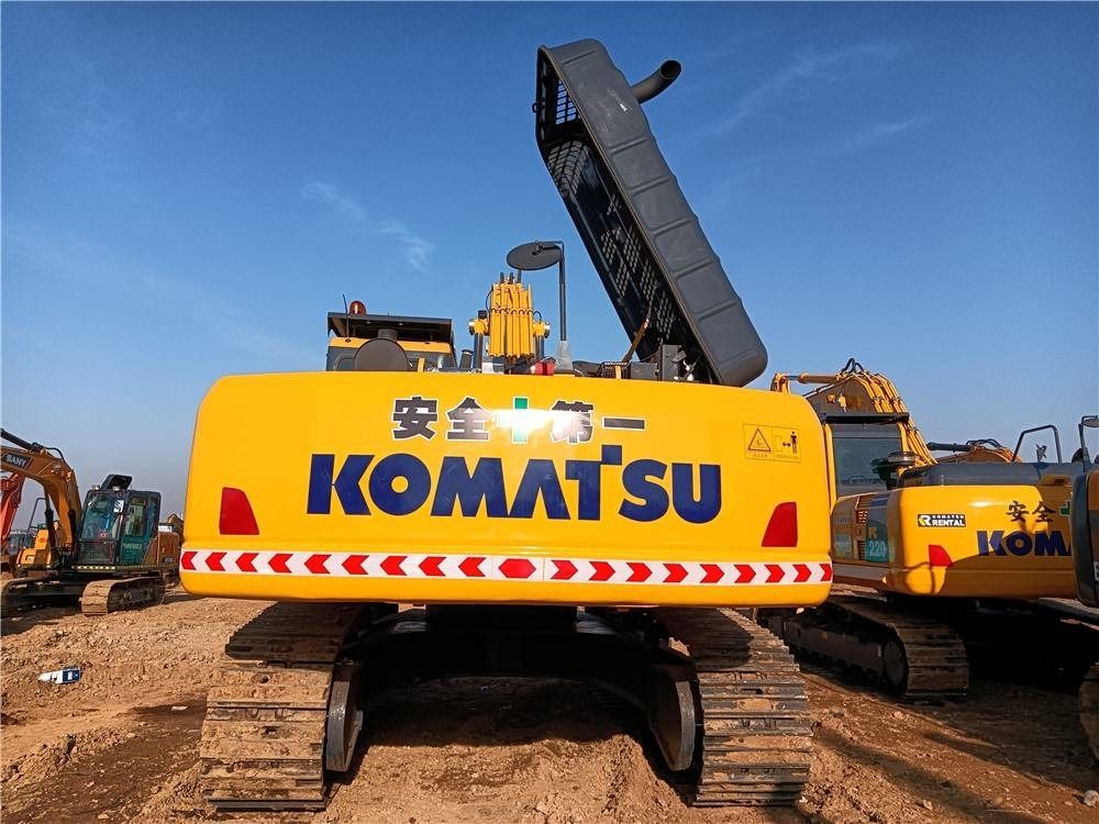 2024 Komatsu PC350-7 crawler excavator rear view