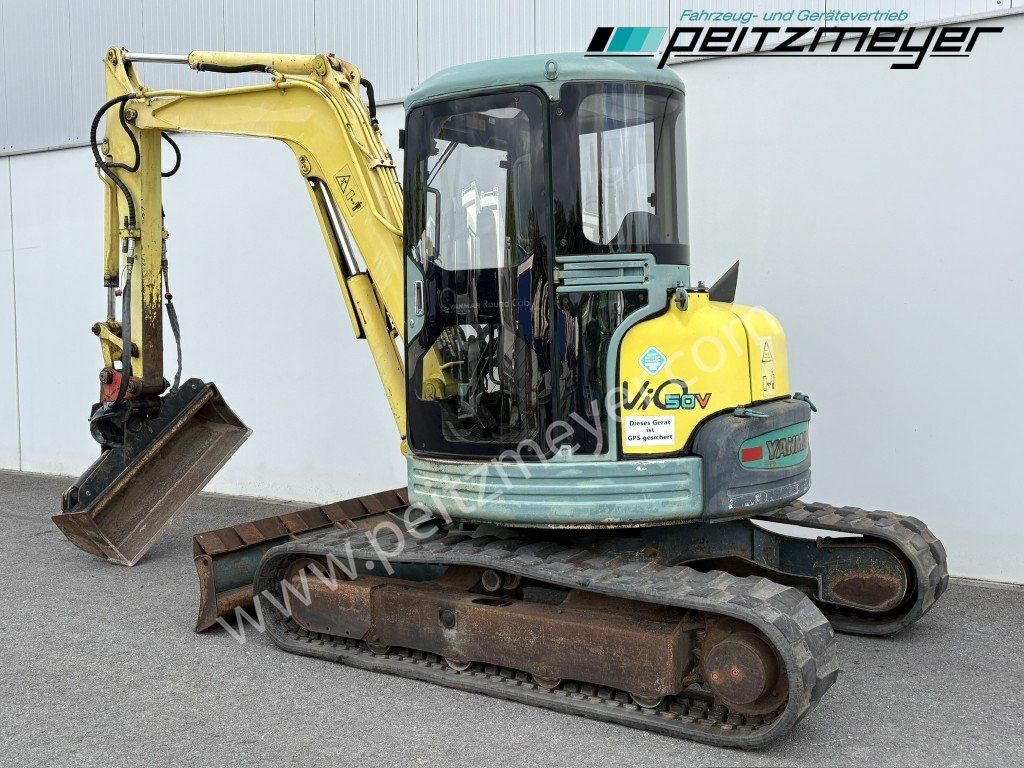 1999 Yanmar VIO50V mini excavator, side view 1999 Yanmar VIO50V mini excavator, side view