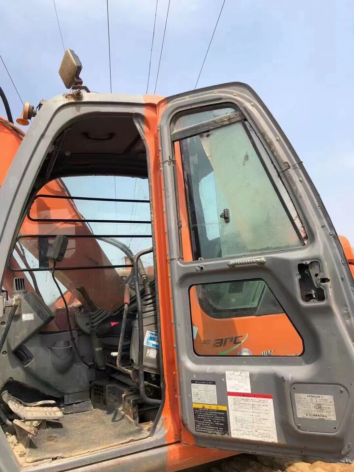 2023 Hitachi ZX135US-6 crawler excavator cab interior view
